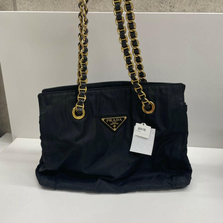 Tessuto city handbag Prada Black in Synthetic - 40079468