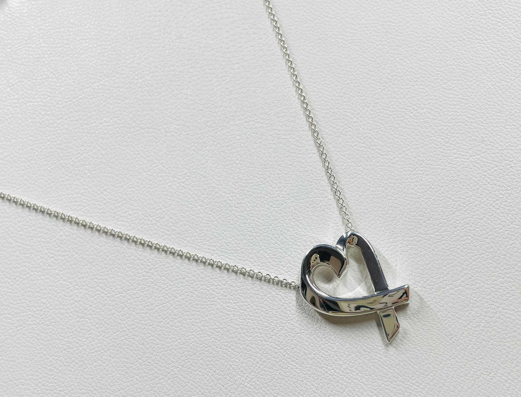 Tiffany SV Big Heart Necklace - ShopShops