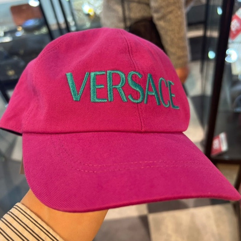 Versace Pink Logo Cap 2413 - ShopShops
