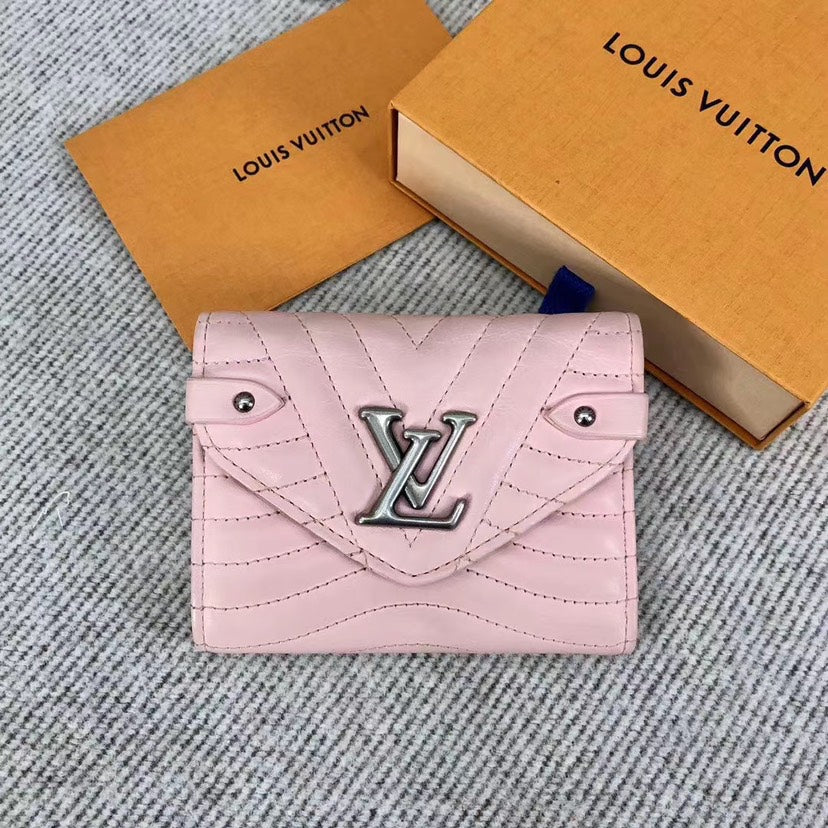 Preloved Louis Vuitton New Wave Wallet Pink - ShopShops