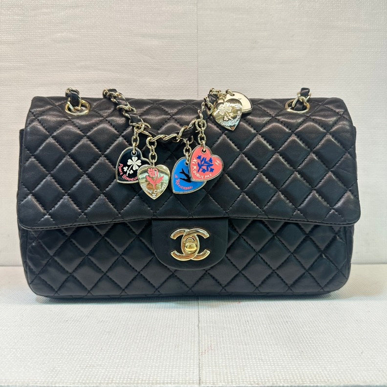 Preloved Chanel Lambskin Single Flap Bag Valentine Limited 3177n310 - ShopShops