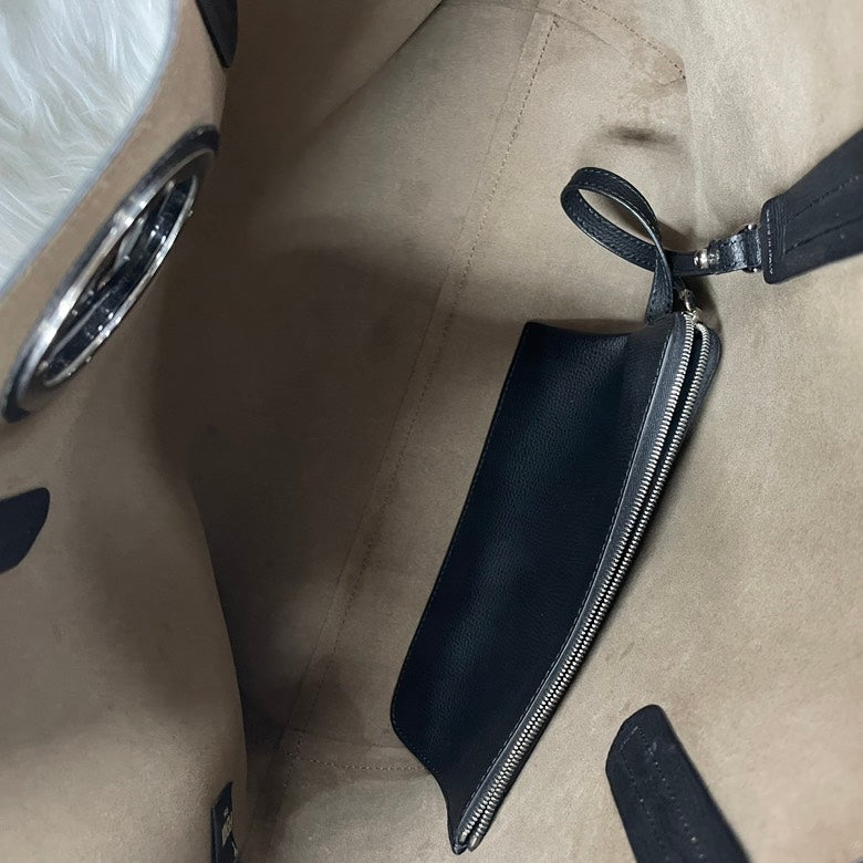 Pre-Loved Fendi Leather Tote Bag Sk10002563 - ShopShops