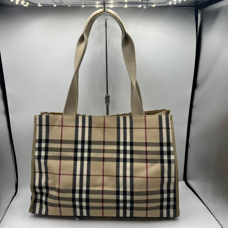 PreLoved Burberry Tote Bag - ShopShops