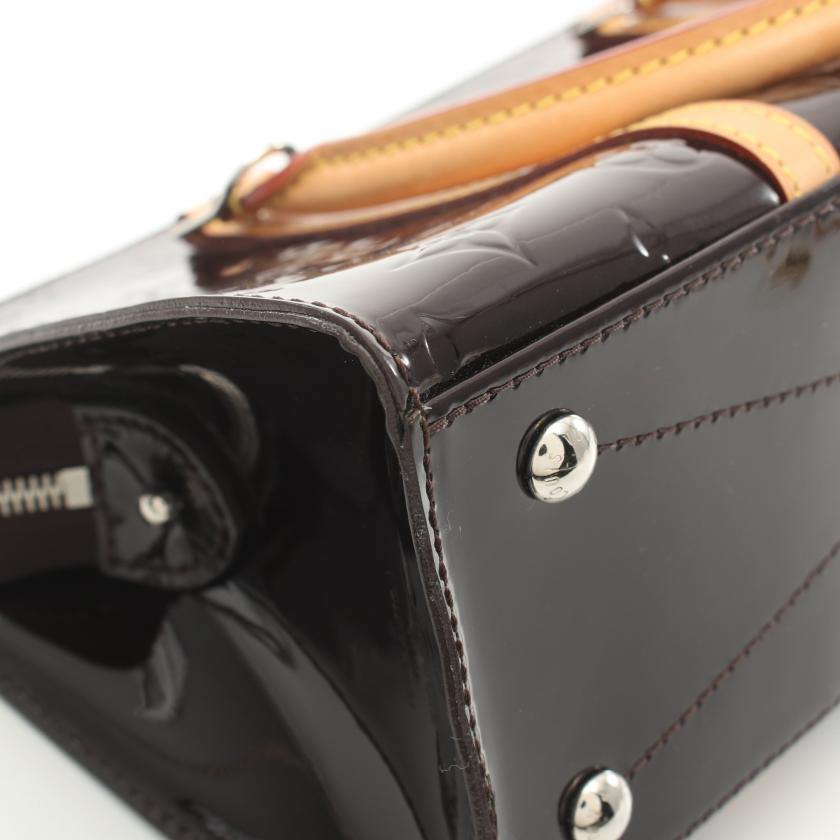 Pre-loved Louis Vuitton Cienega Monogram Vernis Amarante Handbag 887829 - ShopShops