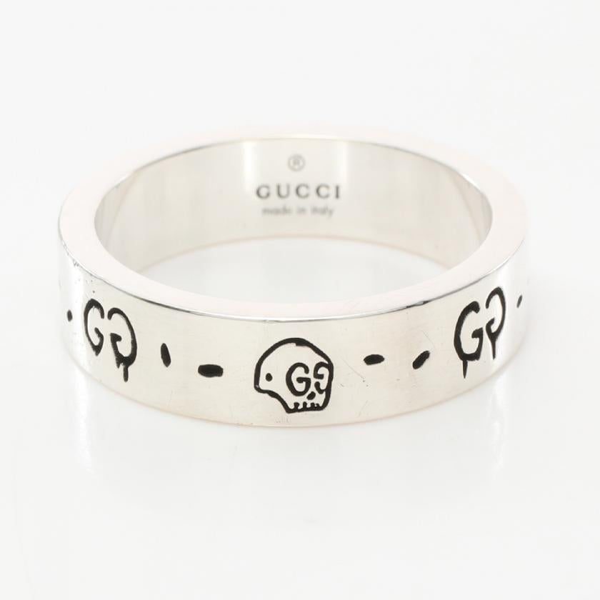 Pre-loved GUCCI Gucci Ghost Ring SV925 Silver 889265 - ShopShops
