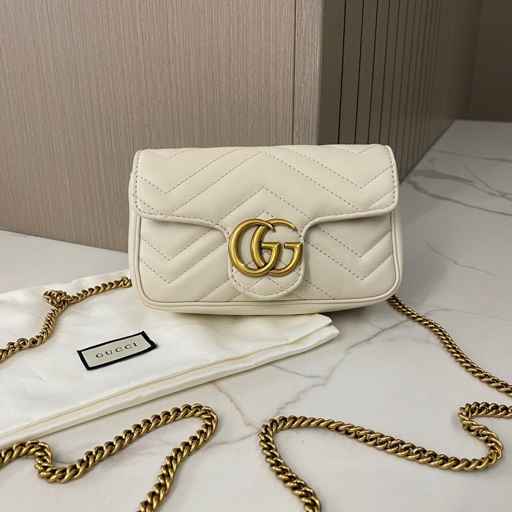 Pre-loved Gucci Marmont Extra Mini #10931 - ShopShops