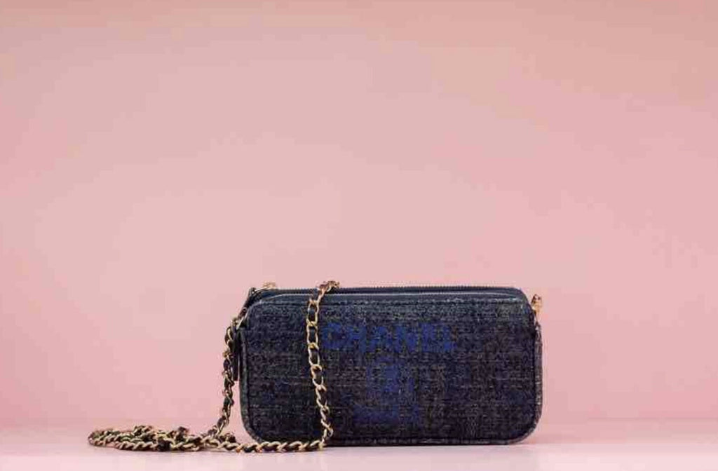 Chanel Tweed Blue - ShopShops