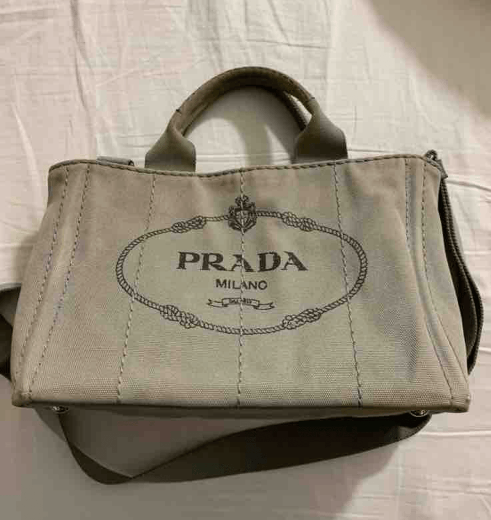 【Strap Missing】Small Prada Tote without Strap - ShopShops