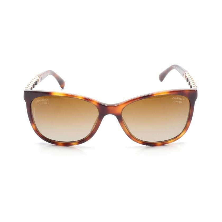 Chanel Sunglasses Brown Gold 874261 - ShopShops