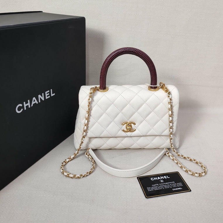 Chanel Coco Handle Bag 070801 - ShopShops