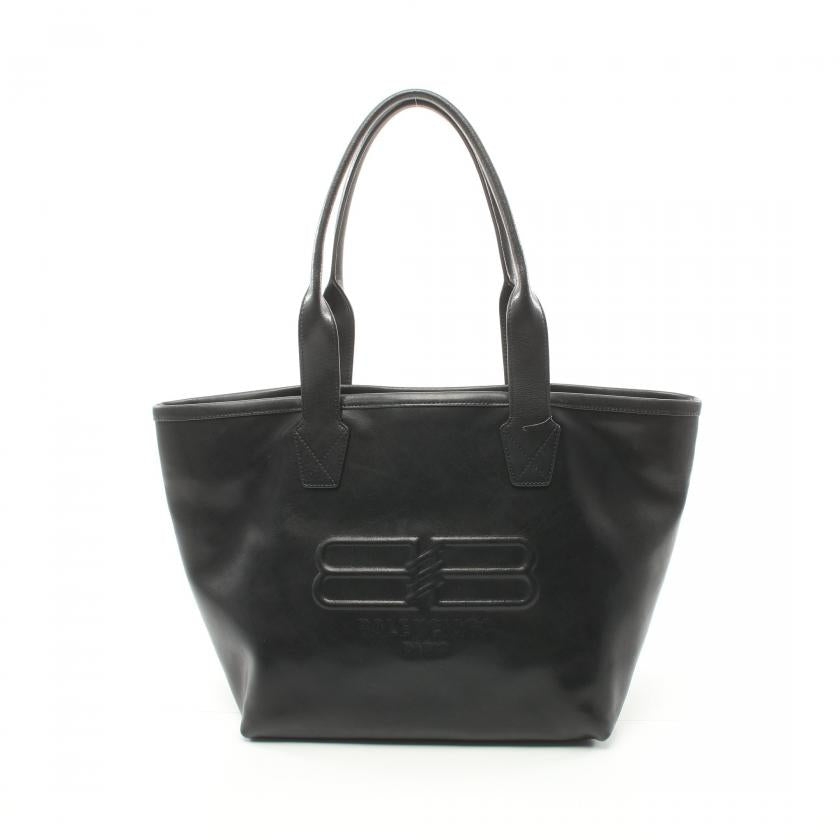 Balenciaga Jumbo Jumbo Handbag Tote Bag Leather Black 23 24aw 879171 - ShopShops